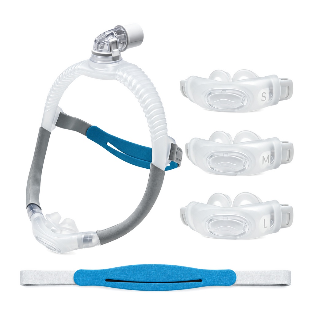 Anti Snore Contour Pillow - 에어핏 P30i 코형 CPAP 마스크, 헤드기어