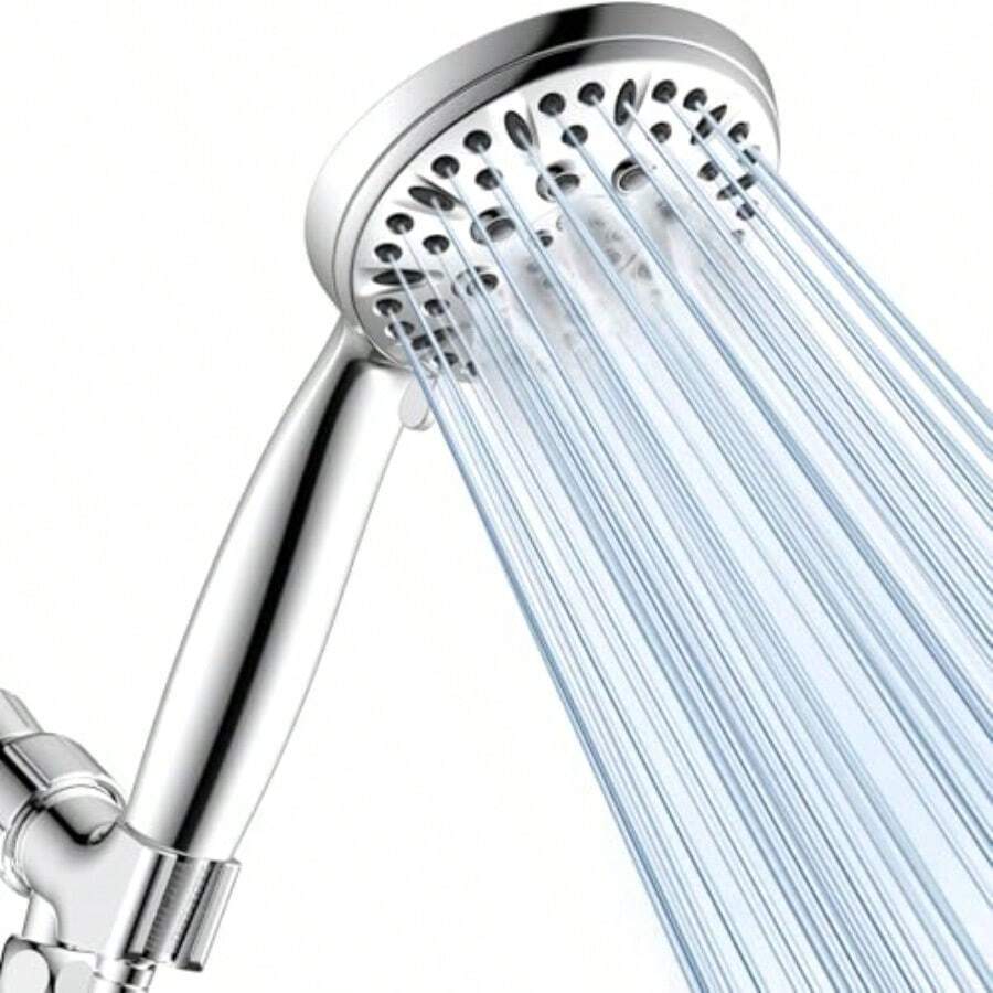 High Pressure Shower Head Handheld - 6가지 분사 모드를 지원하는 휴대용 샤워
