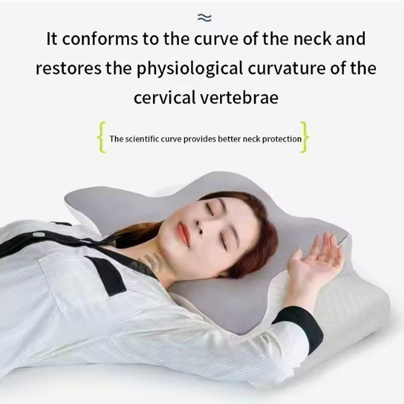 메모리폼 베개, 나비 모양, 편안한 사용감, 척추 지지 - Memory Foam Orthopedic Pillow Neck Pain 리뷰 및 가격
