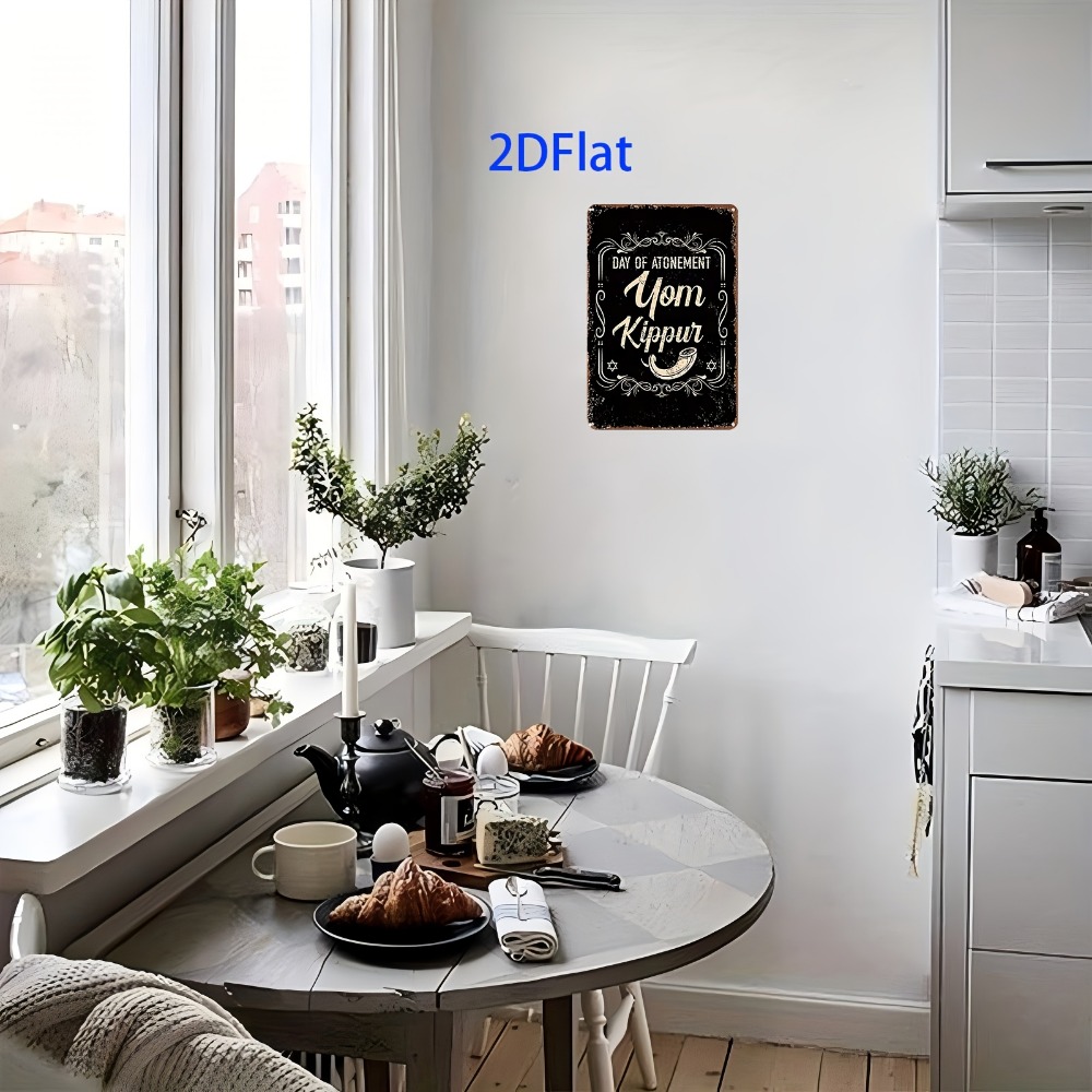 CIFBUY 빈티지 요름키푸르 대단일절 알루미늄 벽 장 - Home Decor 리뷰 및 가격