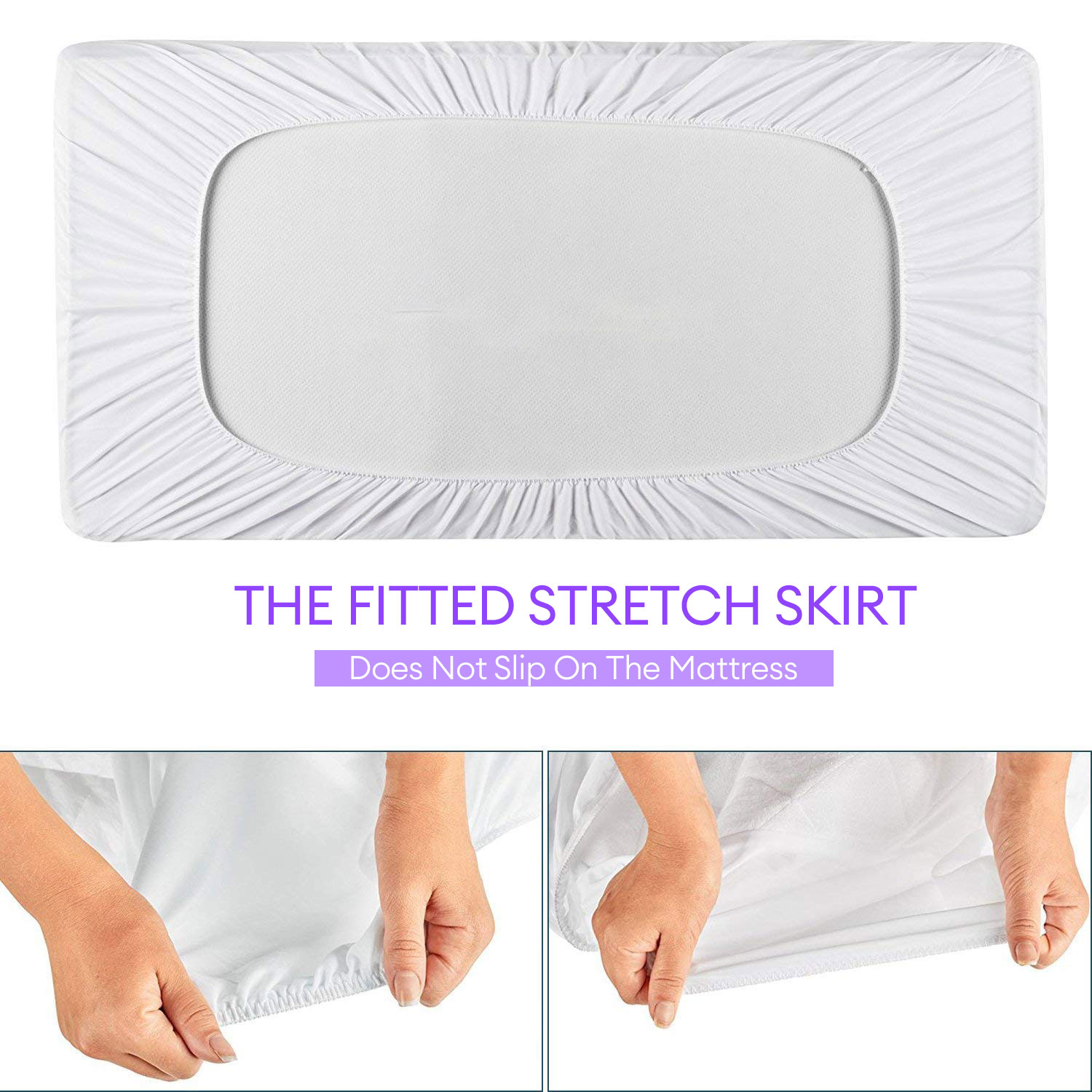 1개입 아기침대 매트리스 보호커버 부드러운 방수 매트리 - Waterproof Mattress Protector Breathable 리뷰 및 가격