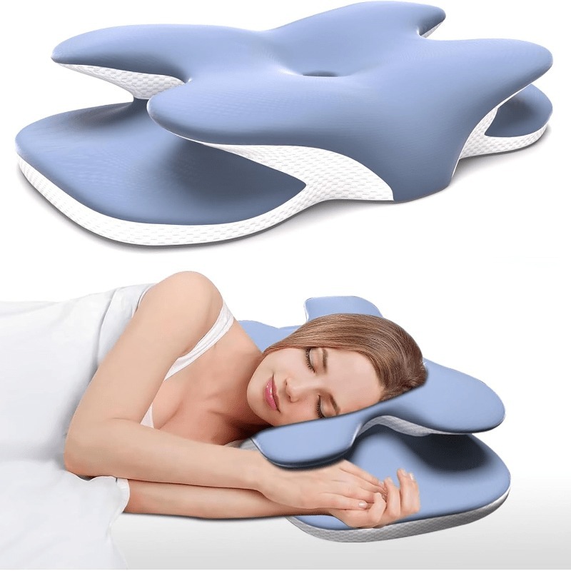 목 통증 완화를 위한 1pcs 인체공학적 메모리 폼 경 - Memory Foam Orthopedic Pillow Neck Pain 리뷰 및 가격