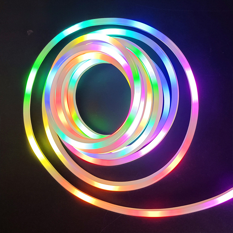 고휘도 RGB LED 네온 스트립 조명, 방수 기능,  - Lighting 리뷰 및 가격