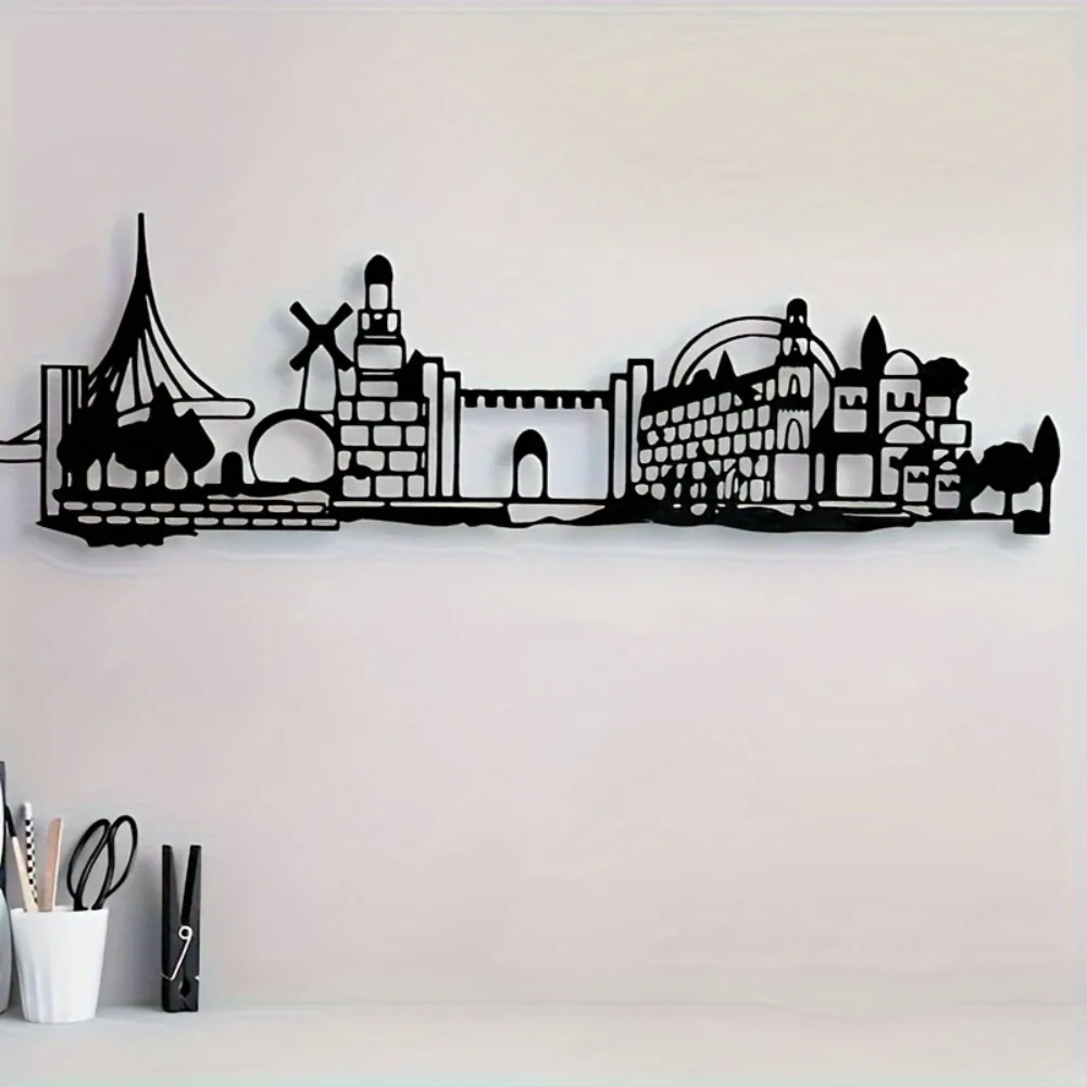 CIFBUY 철제 벽 장식 예루살렘 스카이라인 올드 시 - Home Decor 리뷰 및 가격