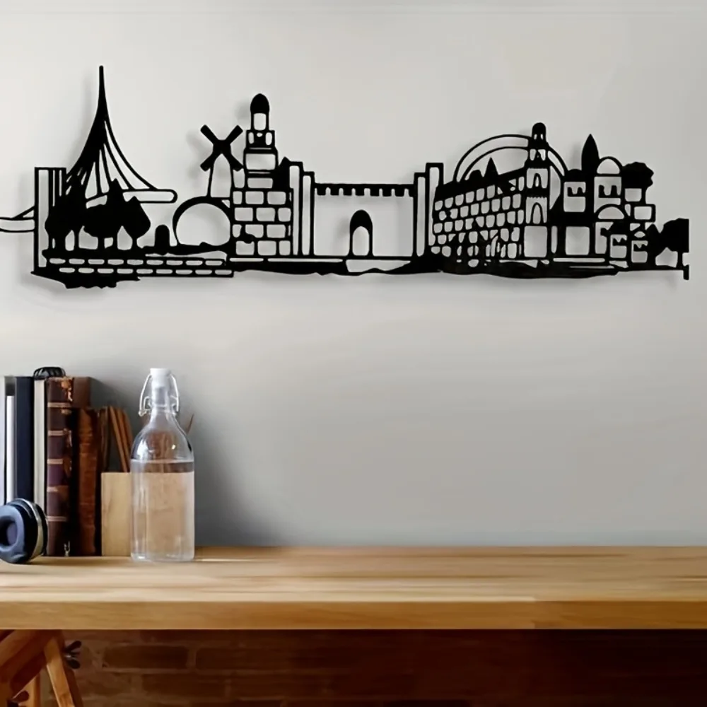 CIFBUY 철제 벽 장식 예루살렘 스카이라인 올드 시 - Home Decor 리뷰 및 가격