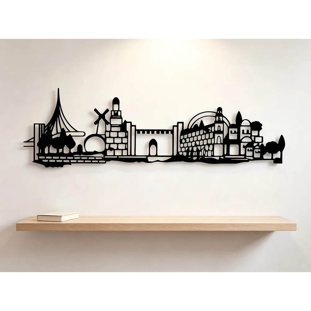 CIFBUY 철제 벽 장식 예루살렘 스카이라인 올드 시 - Home Decor 리뷰 및 가격